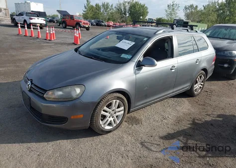 2012 Volkswagen Jetta Sportwagen 2.0L Tdi z USA, uszkodzony, nr VIN 3VWPL7AJXCM668196